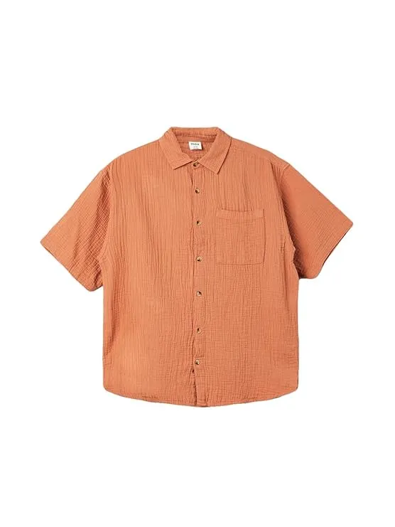 Max Boy's Solid Regular Fit Shirt