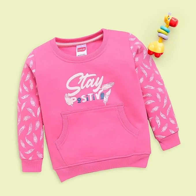 LuvLap baby-girls Full Sleeve Girls Sweatshirt